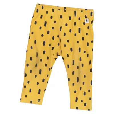 Leggings (Geel, Zwart) van Lindex Baby Katoen, Elastaan