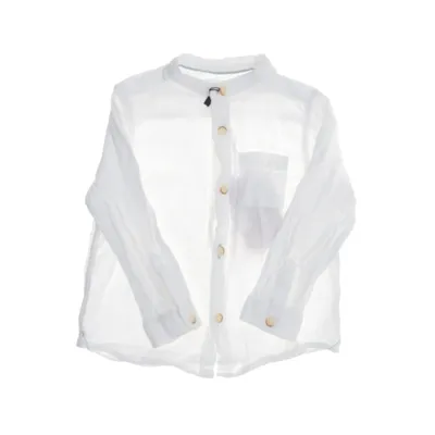 Shirt (White) from Zara Cotton