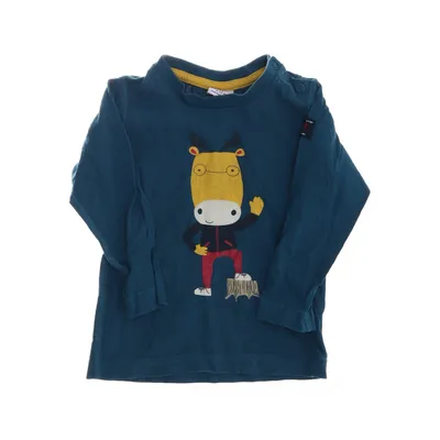 Long sleeve T-shirt (Blue, Multicolored) from Polarn O. Pyret Cotton