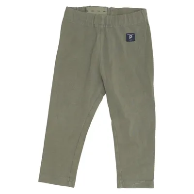 Leggings (Green) from Polarn O. Pyret Elastane, Organic cotton