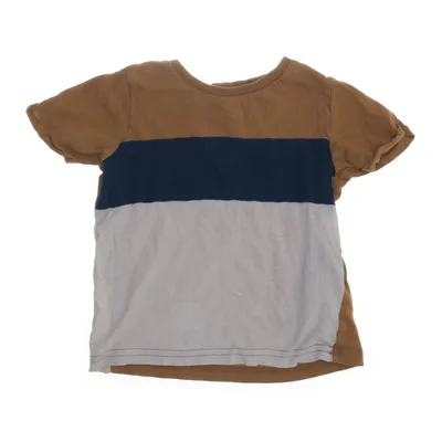 T-shirt (Brun, Blå, Vit) från Noe Noe Ekologisk bomull