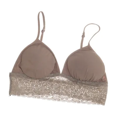Bralette (Grå) från Softer Days Bomull, Elastan