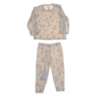 Pyjamas (Beige, Rosa, Flerfärgad) från ICA I Love Eco Elastan, Ekologisk bomull