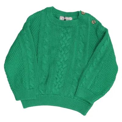 Sweater (Grøn) fra Garbo & Friends Økologisk bomuld