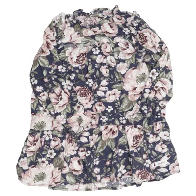 Jurk (Blauw, Meerkleurig) van Newbie by KappAhl Viscose