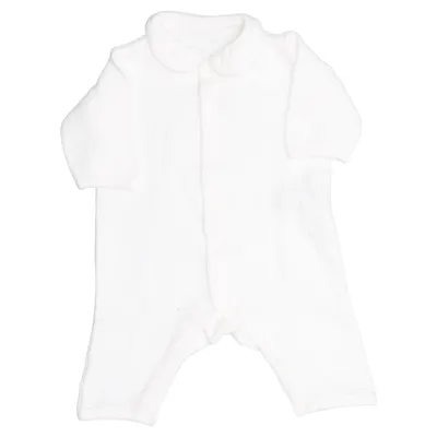 Rompertjes (Wit) van Uniqlo Baby Katoen, Elastaan, Polyester