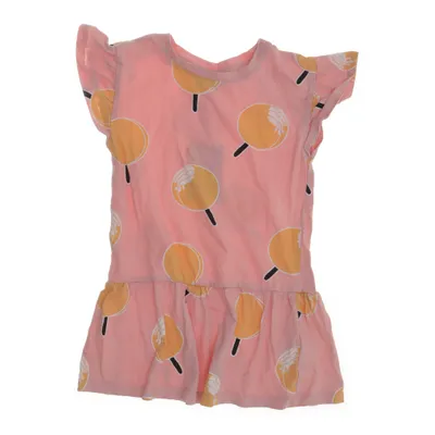 Dress (Pink, Multicolored) from Lindex Kids Cotton