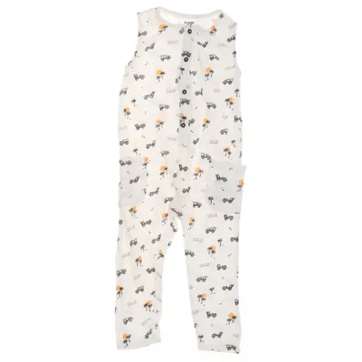 Jumpsuit (White, Multicolored) from Kiabi Cotton