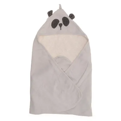 Bath cape (White, Gray) from Åhléns Cotton