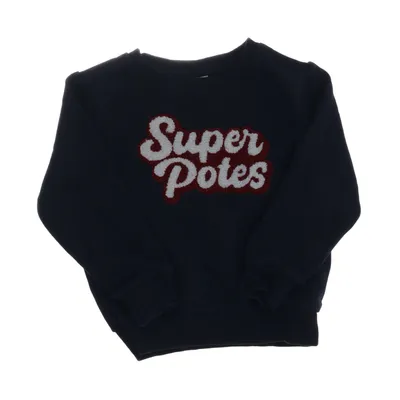 Sweatshirt (Blue) from Tape a L'oeil Cotton, Polyester