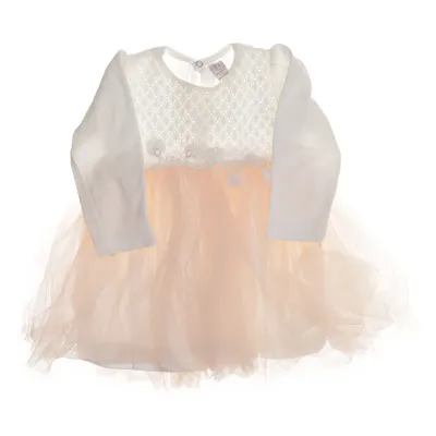 Brudnäbbsklänning (Vit, Rosa) från Baby Baby Bomull, Polyester