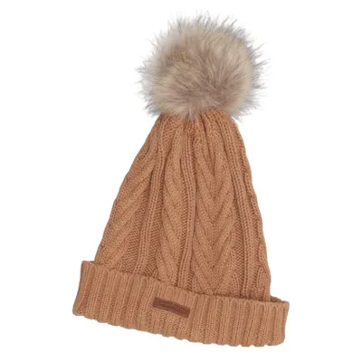 Bobble hat (Brown) from Newbie by KappAhl Cotton