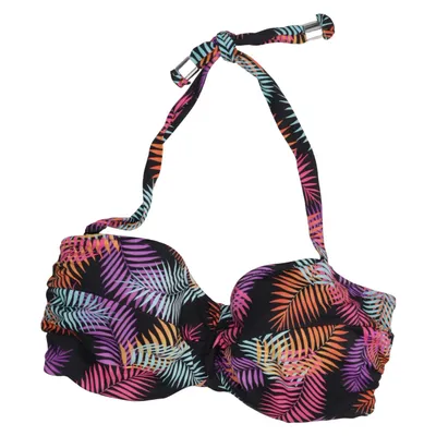 Bikini top (Black, Multicolored) from Fantasie Elastane, Polyamide