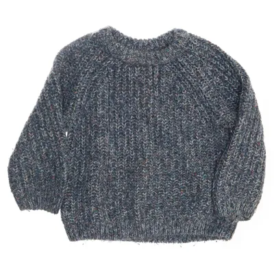 Trui (Blauw, Meerkleurig) van Zara Acryl, Katoen, Nylon, Polyester