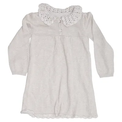 Dress (Beige) from Mothercare Cotton, Metallic fiber, Polyamide, Polyester, Viscose, Wool