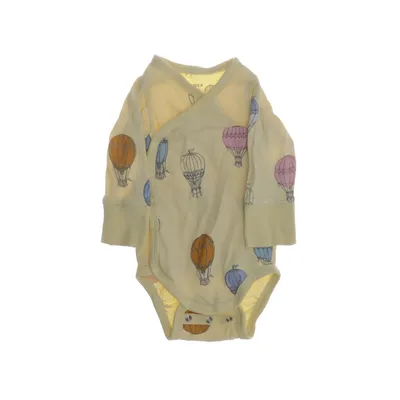 Body (Yellow, Multicolored) from Lindex Baby Cotton, Elastane