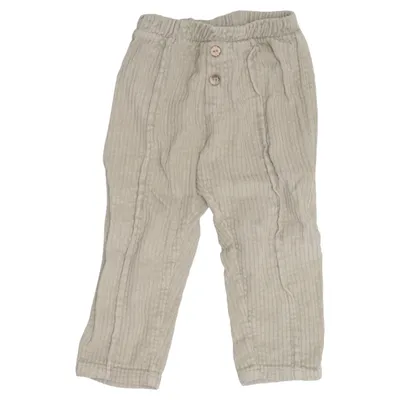Corduroy broek (Beige) van Play Up Gerecycled katoen