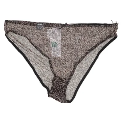 Bikini bottom (Brown, Black) from Pepco Elastane, Polyamide