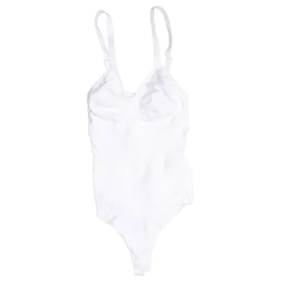 Body (White) from Creamy Fabrics Elastane, Polyamide