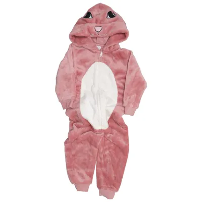 Heldragt (Pink, Hvid) fra Lindex Kids Bomuld, Polyester