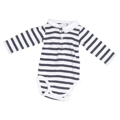 Body (Bleu, Blanc) de Bout'chou Coton