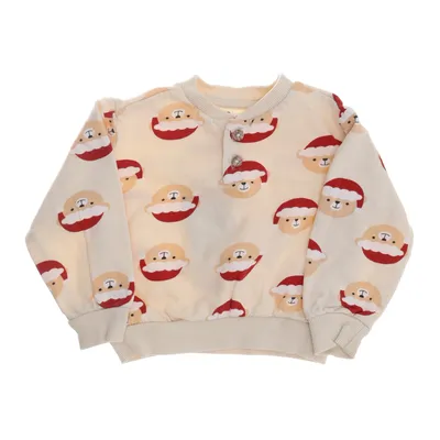 Christmas sweater (Beige) from Sinsay
