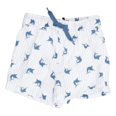 Zwemshort (Blauw, Wit) van Sfera Katoen