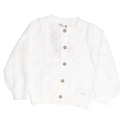 Cardigan (White) from Newbie by KappAhl Cotton