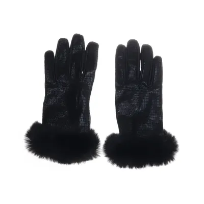 Läderhandskar (Svart) från Salsa Skinn, Polyester