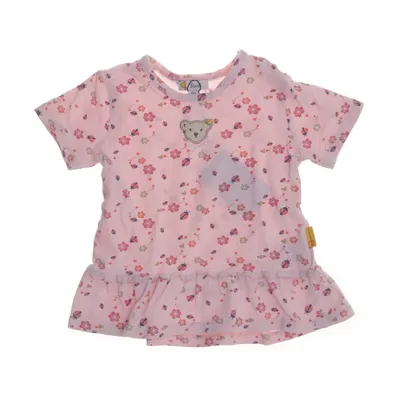 Klänning (Rosa, Flerfärgad) från Steiff Bomull, Elastan