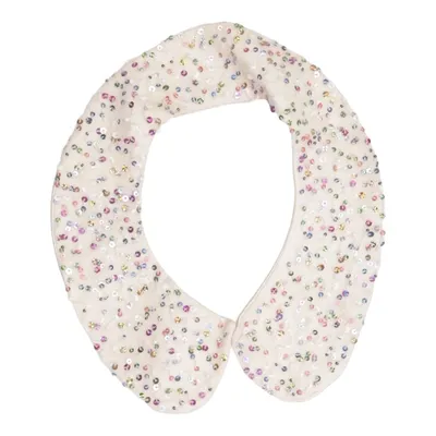 Hemdkragen (Beige, Mehrfarbig) von H&M Baumwolle, Polyester
