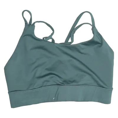 Sport-BH (Grön) från 4Yoga Elastan, Polyester