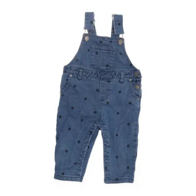 Tuinbroek (Blauw) van Zara Katoen