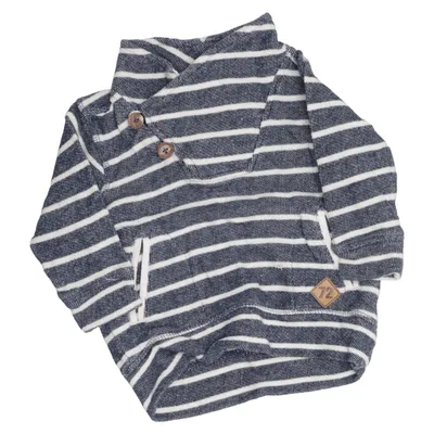 Sweatshirt (Blau, Weiß) von Baby by Lindex Baumwolle
