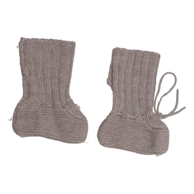 Chaussons pour bébé (Beige) de FUB Laine