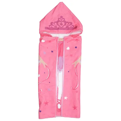 Cape de bain (Rose, Multicolore) Polyester