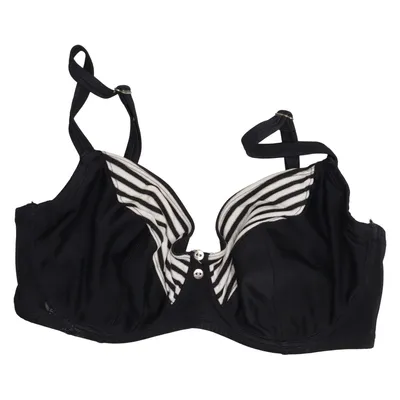 Bikini top (Black, Beige) from Femilet Elastane, Polyamide