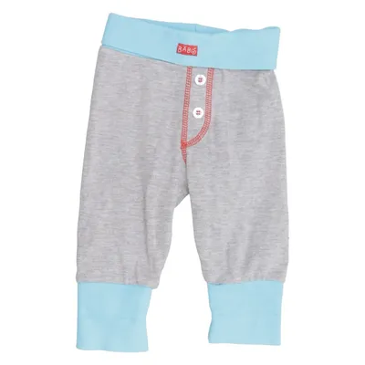 Pyjama broek (Grijs, Blauw) van Bäbis Katoen
