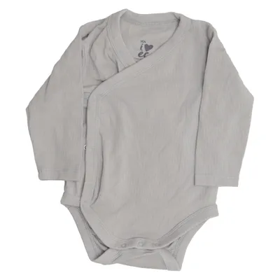 Body (Grau) von ICA I Love Eco Elasthan, Bio-Baumwolle