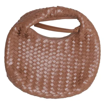 Handbag (Brown) from Seed Heritage Cotton, Leather, Linen
