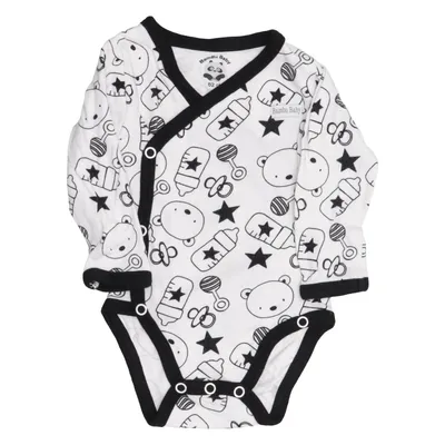 Body (White, Black) from Bambu Baby Cotton