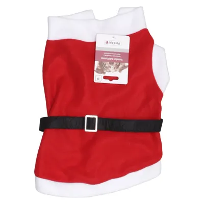 Hundebekleidung (Santa Costume) von Pet Club Polyester
