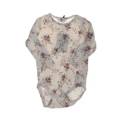 Body (Beige, Flerfärgad) från Newbie by KappAhl Bomull, Elastan