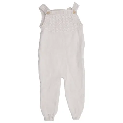 Strampler (Beige) von Little Jalo Wolle