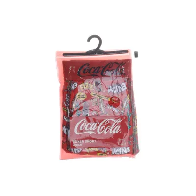 Kalsonger (Röd, Flerfärgad) från Coca Cola Bomull, Elastan