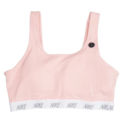 Sport-BH (Pink) von Nike Baumwolle, Elasthan, Nylon, Polyester, Polyurethan