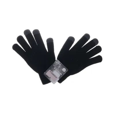 Gloves (Black) from Azoza Acrylic, Polyurethane