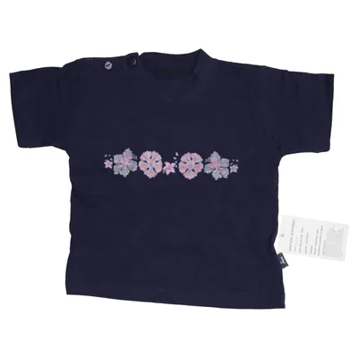 T-shirt (Blauw) van Mini Mini Katoen