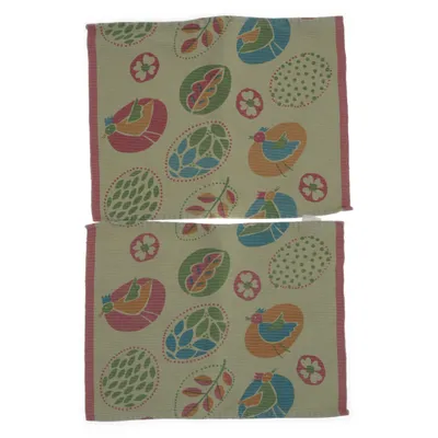 Placemat (Groen) van Gudrun Sjödén Katoen