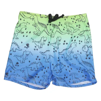 Zwemshort (Blauw, Groen, Meerkleurig) Elastaan, Polyester